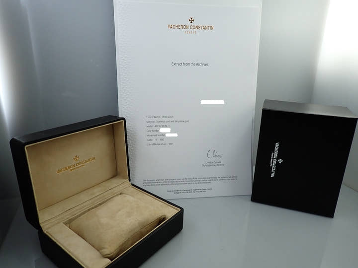 ヴァシュロンコンスタンタン フィディアス Ref.48010/967M-3 ゴールド文字盤 中古 H8133254