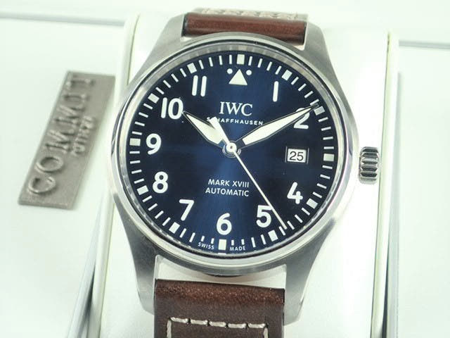 IWC パイロットウォッチ Ref.IW327004 ミッドナイトブルー文字盤 中古 pilot-10