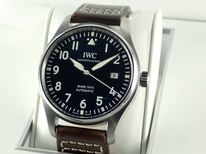 IWC パイロットウォッチ Ref.IW327004 ブルー文字盤 中古 pilot-14
