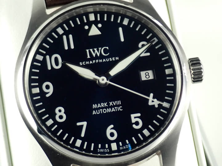IWC パイロットウォッチ Ref.IW327004 ブルー文字盤 中古 pilot-14