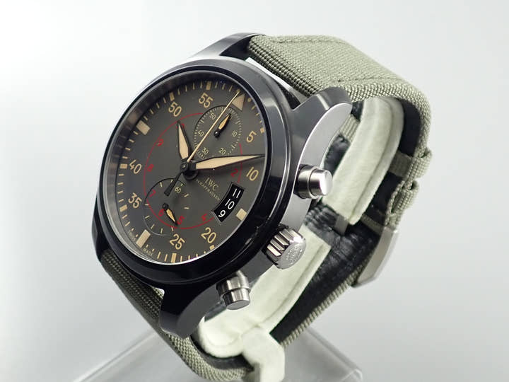 IWC パイロットウォッチ Ref.IW388002 グレー文字盤 中古 pilot-15
