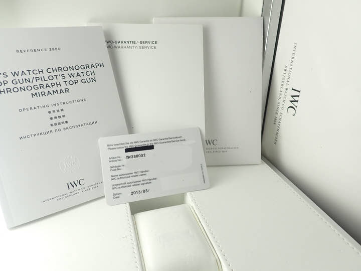 IWC パイロットウォッチ Ref.IW388002 グレー文字盤 中古 pilot-15