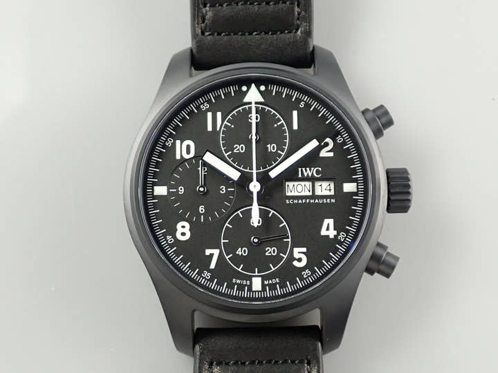 IWC パイロットウォッチ Ref.IW387905 ブラック文字盤 未使用 R4CX9S63