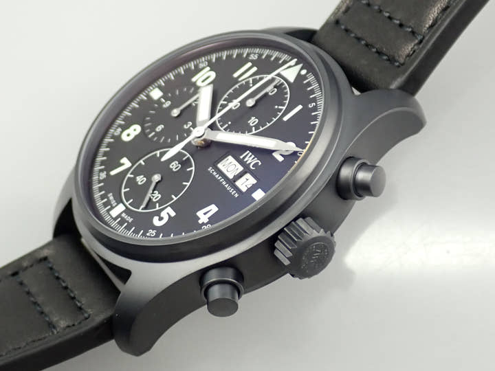 IWC パイロットウォッチ Ref.IW387905 ブラック文字盤 未使用 R4CX9S63