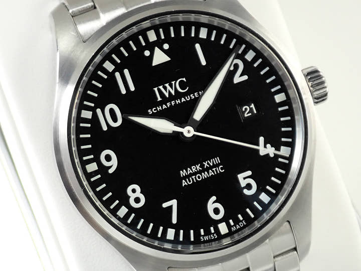 IWC パイロットウォッチ　マークXVIII Ref.IW327011 ブラック文字盤 中古 0W3S5CTK