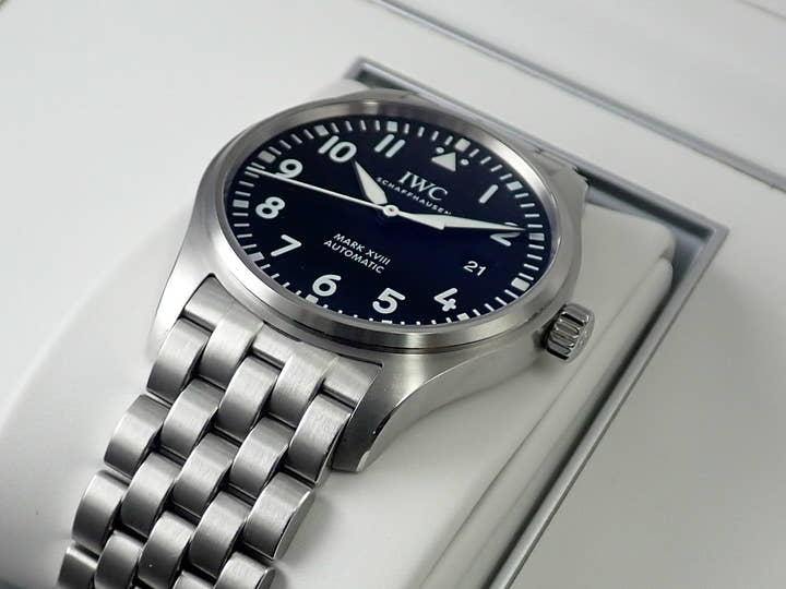 IWC パイロットウォッチ　マークXVIII Ref.IW327011 ブラック文字盤 中古 0W3S5CTK