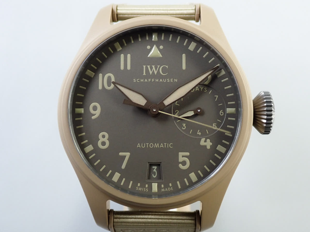 IWC ビッグ パイロット ウォッチ トップガン モハーヴェ デザート Ref.IW506003 ダークブラウン文字盤 美品 95ZFYMVY