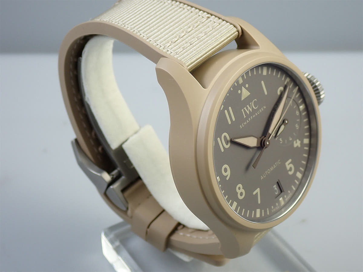 IWC ビッグ パイロット ウォッチ トップガン モハーヴェ デザート Ref.IW506003 ダークブラウン文字盤 美品 95ZFYMVY