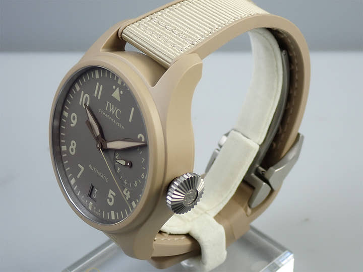 IWC ビッグ パイロット ウォッチ トップガン モハーヴェ デザート Ref.IW506003 ダークブラウン文字盤 美品 95ZFYMVY