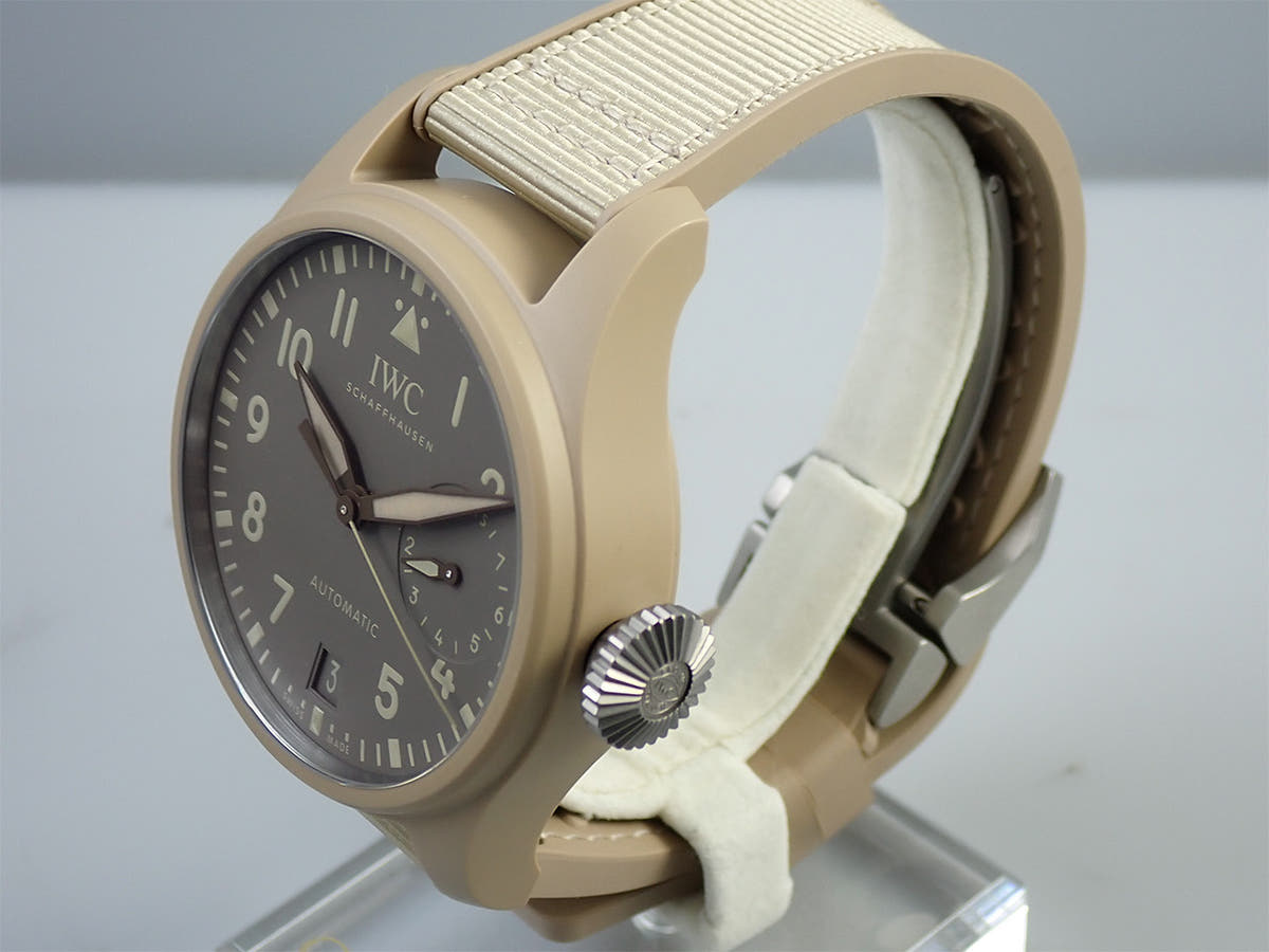 IWC ビッグ パイロット ウォッチ トップガン モハーヴェ デザート Ref.IW506003 ダークブラウン文字盤 美品 95ZFYMVY