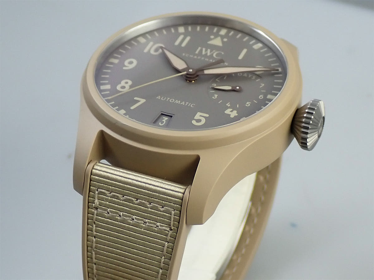 IWC ビッグ パイロット ウォッチ トップガン モハーヴェ デザート Ref.IW506003 ダークブラウン文字盤 美品 95ZFYMVY