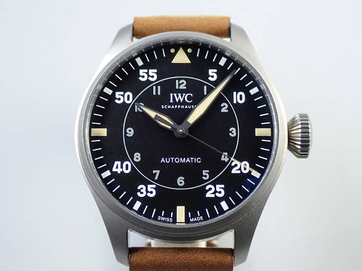 IWC ビッグ パイロット ウォッチ43 スピットファイア  Ref.IW329701 ブラック文字盤 極美品 6M4Z0Y17
