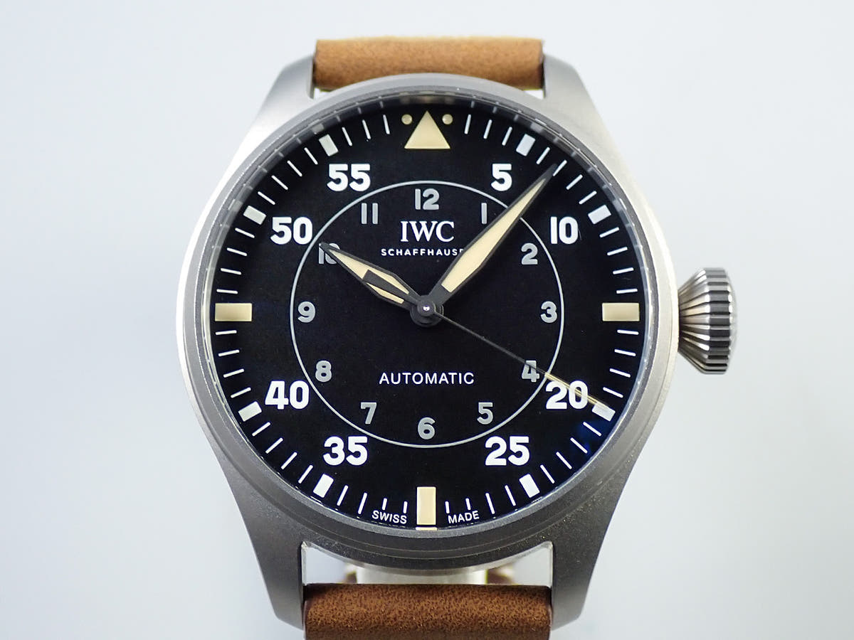 IWC ビッグ パイロット ウォッチ43 スピットファイア  Ref.IW329701 ブラック文字盤 極美品 6M4Z0Y17