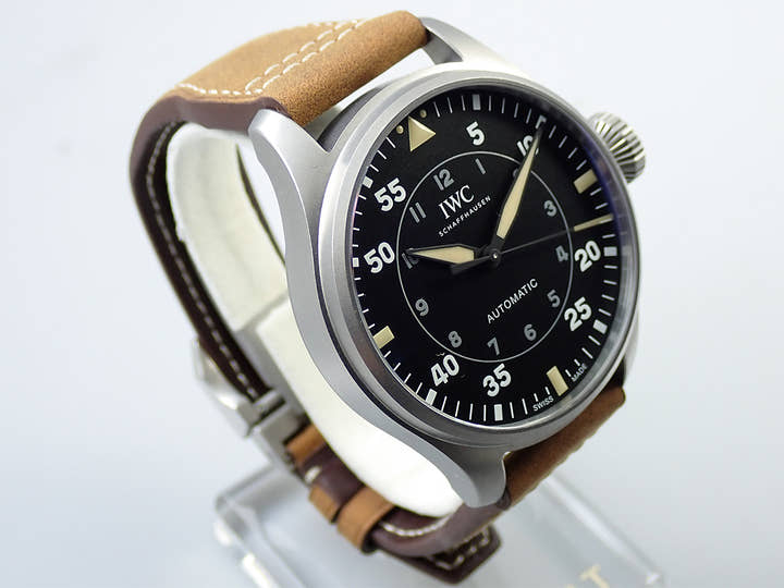 IWC ビッグ パイロット ウォッチ43 スピットファイア  Ref.IW329701 ブラック文字盤 極美品 6M4Z0Y17