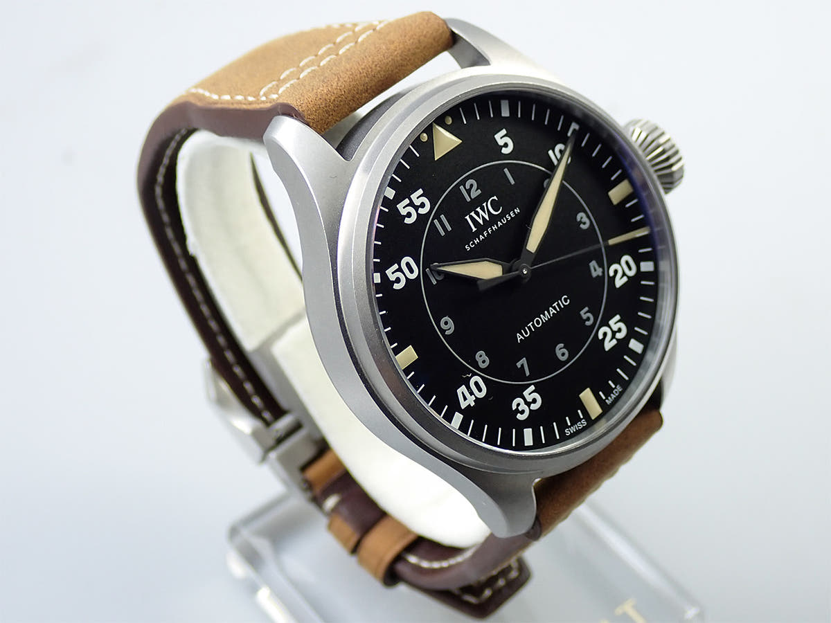 IWC ビッグ パイロット ウォッチ43 スピットファイア  Ref.IW329701 ブラック文字盤 極美品 6M4Z0Y17