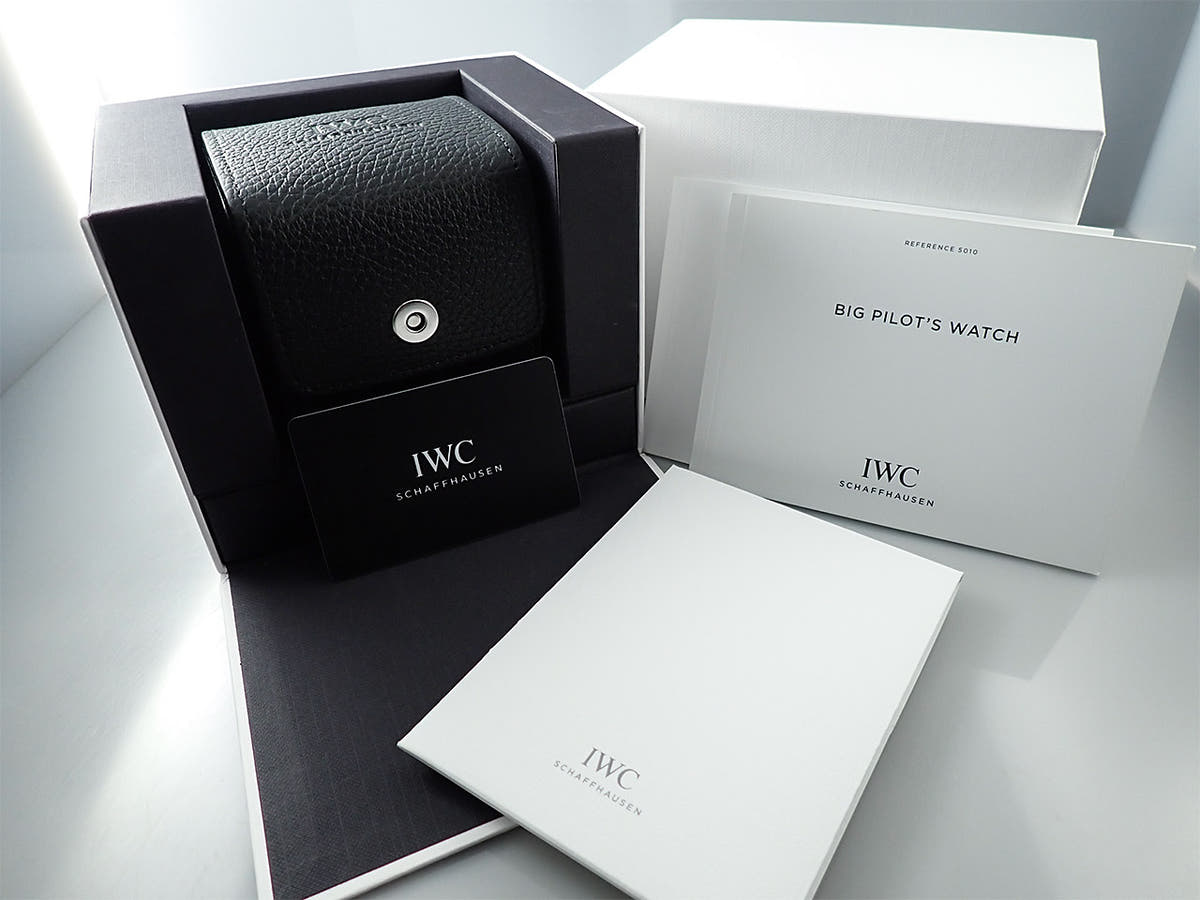 IWC ビッグ パイロット ウォッチ トップガン モハーヴェ デザート Ref.IW506003 ダークブラウン文字盤 極美品 8SYCFKUC