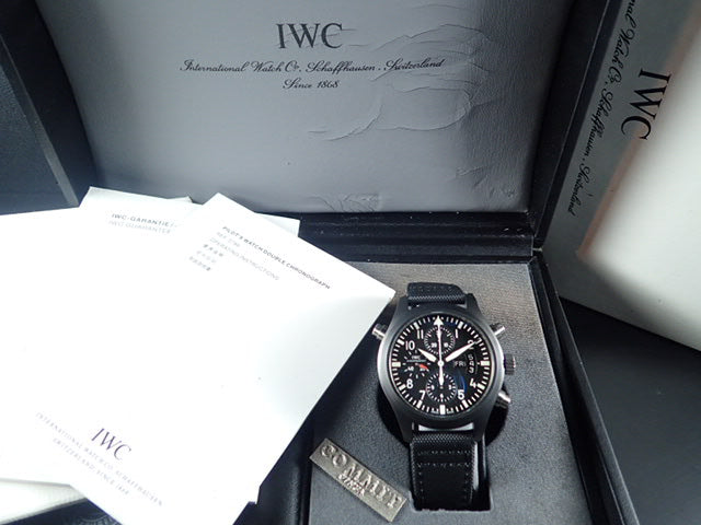 IWC Pilot's Watch Double Chronograph Limited to 1000 pieces worldwide Ref.IW378601