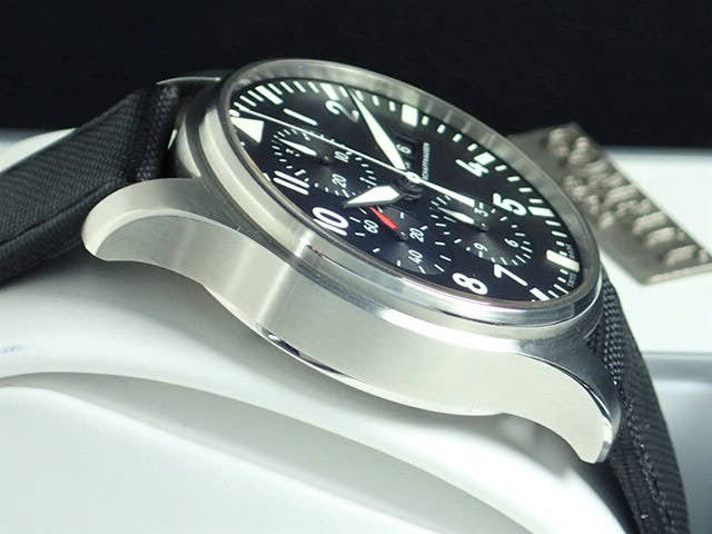 IWC パイロットウォッチ Ref.IW377710 ブラック文字盤 中古 pilot-6