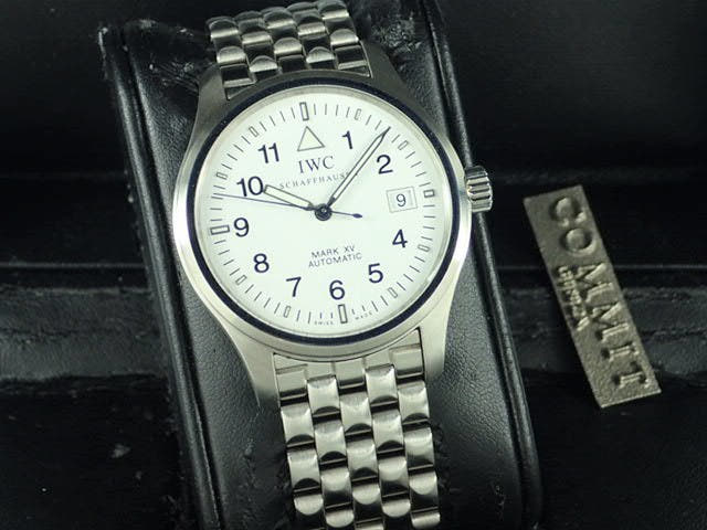 IWC パイロットウォッチ Ref.IW325310 ホワイト文字盤 中古 pilot-8