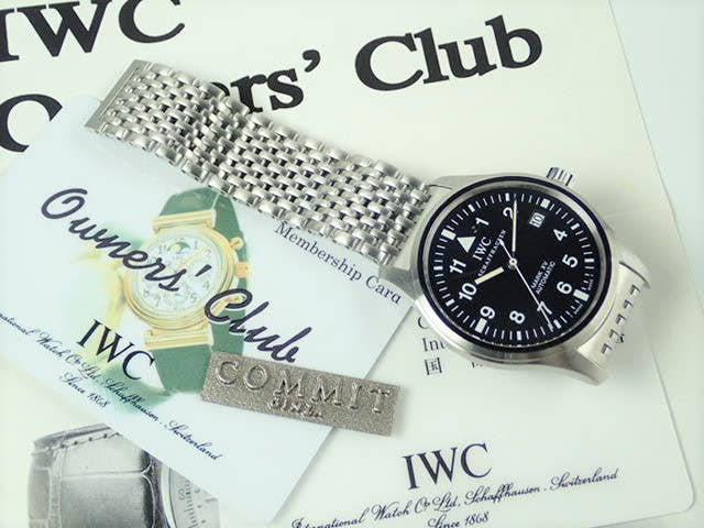 IWC パイロットウォッチ Ref.IW325302（3253-002） ブラック文字盤 中古 pilot-9