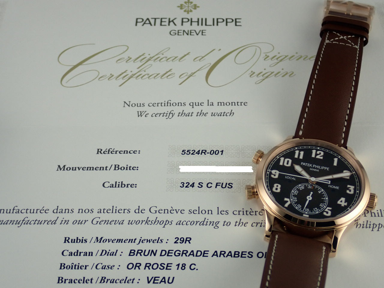 Patek Philippe Calatrava Pilot Travel Time [Unused]