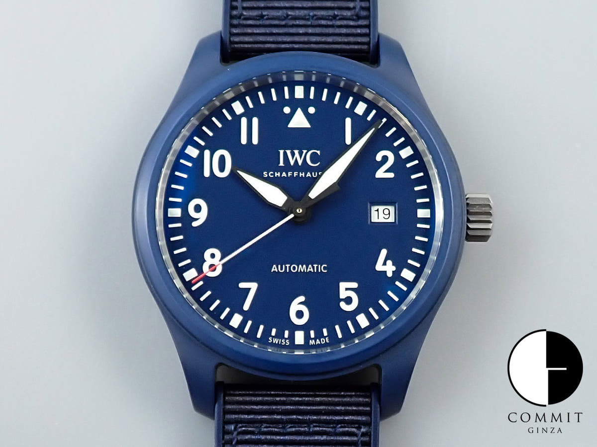 IWC パイロット ウォッチ オートマティック ローレウス スポーツ フォー グッド Ref.IW328101 ブルー文字盤 未使用 151673U9
