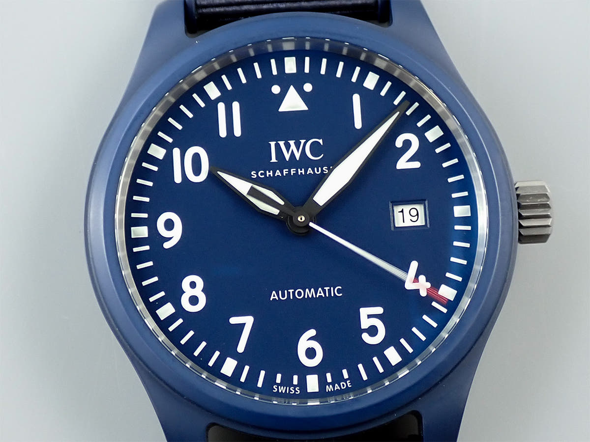 IWC パイロット ウォッチ オートマティック ローレウス スポーツ フォー グッド Ref.IW328101 ブルー文字盤 未使用 151673U9