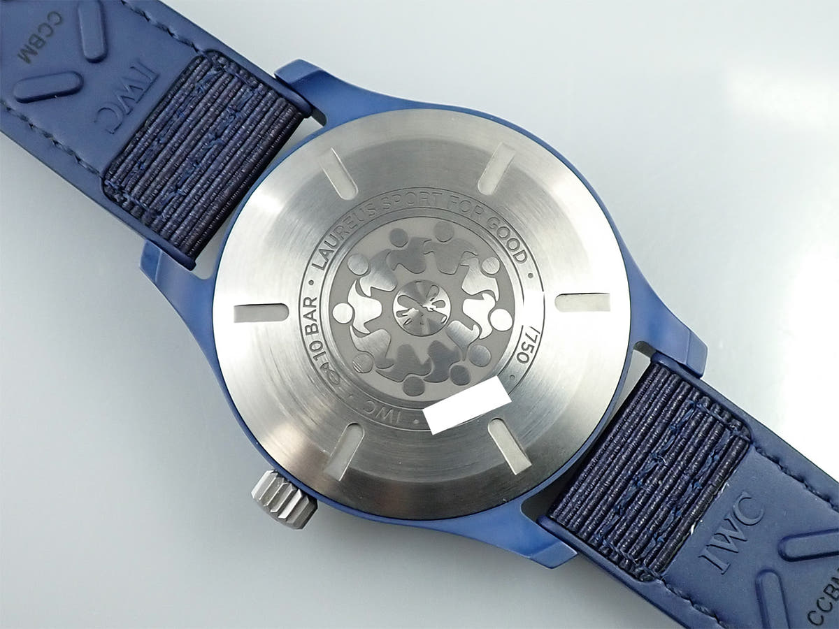 IWC パイロット ウォッチ オートマティック ローレウス スポーツ フォー グッド Ref.IW328101 ブルー文字盤 未使用 151673U9