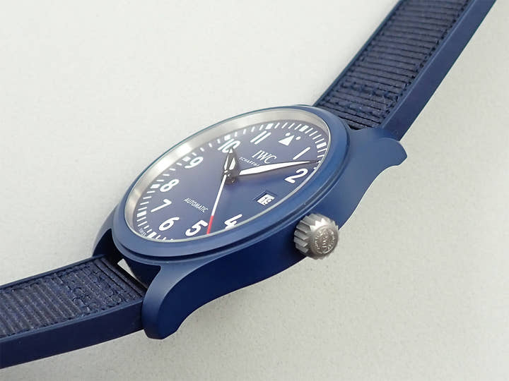 IWC パイロット ウォッチ オートマティック ローレウス スポーツ フォー グッド Ref.IW328101 ブルー文字盤 未使用 151673U9