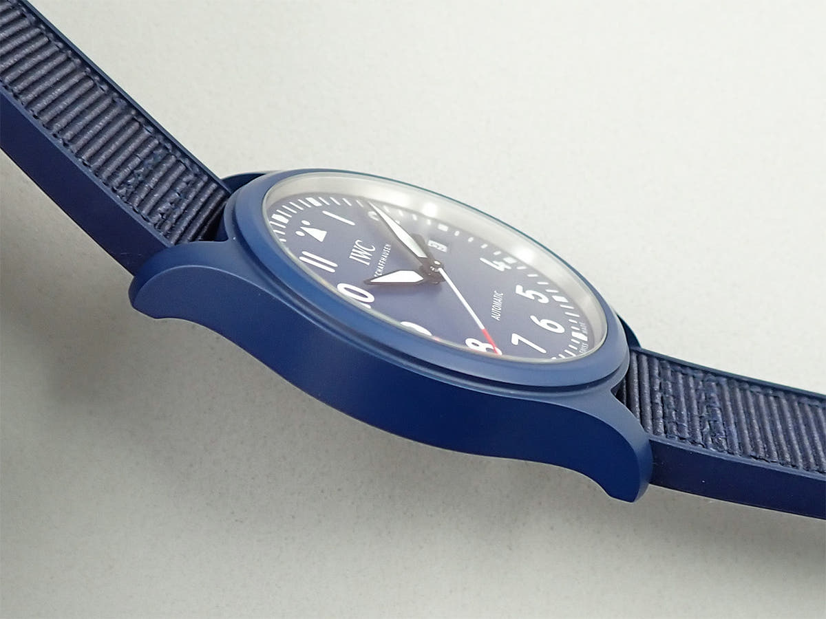 IWC パイロット ウォッチ オートマティック ローレウス スポーツ フォー グッド Ref.IW328101 ブルー文字盤 未使用 151673U9