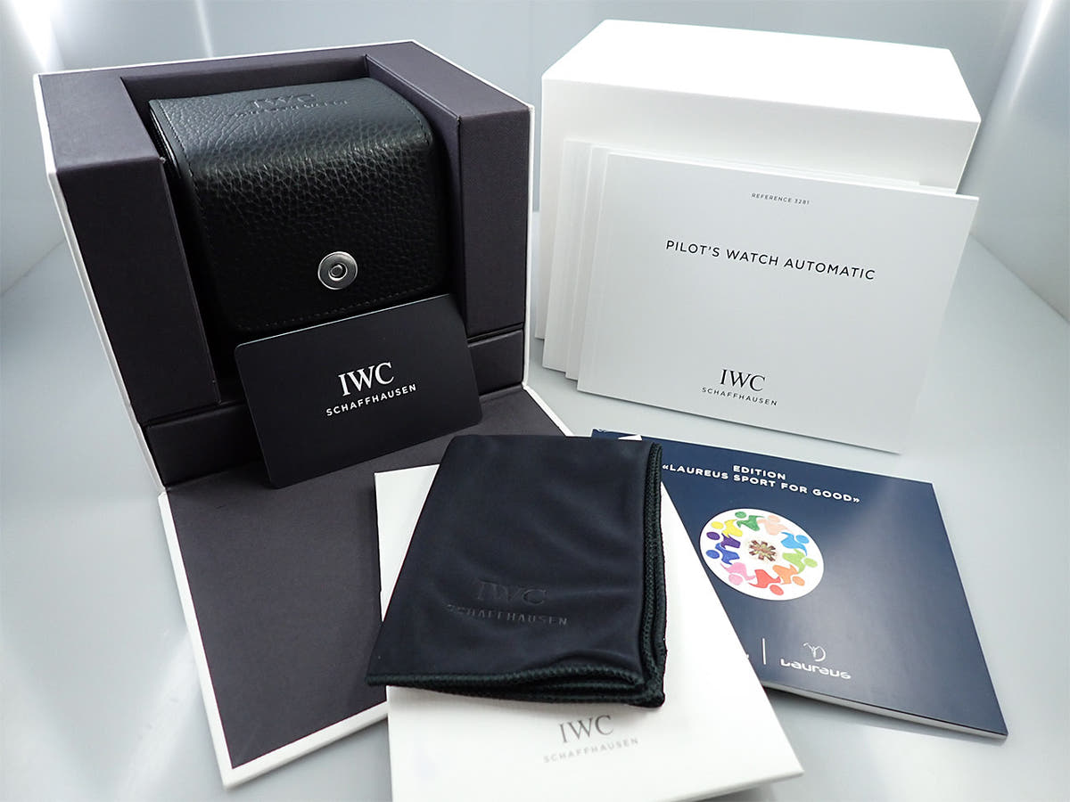 IWC パイロット ウォッチ オートマティック ローレウス スポーツ フォー グッド Ref.IW328101 ブルー文字盤 未使用 151673U9