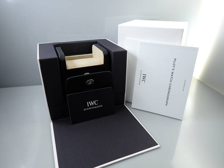 IWC パイロット ウォッチ クロノグラフ トップガン ウッドランド Ref.IW389106 グリーン文字盤 極美品 S0P2VTVC