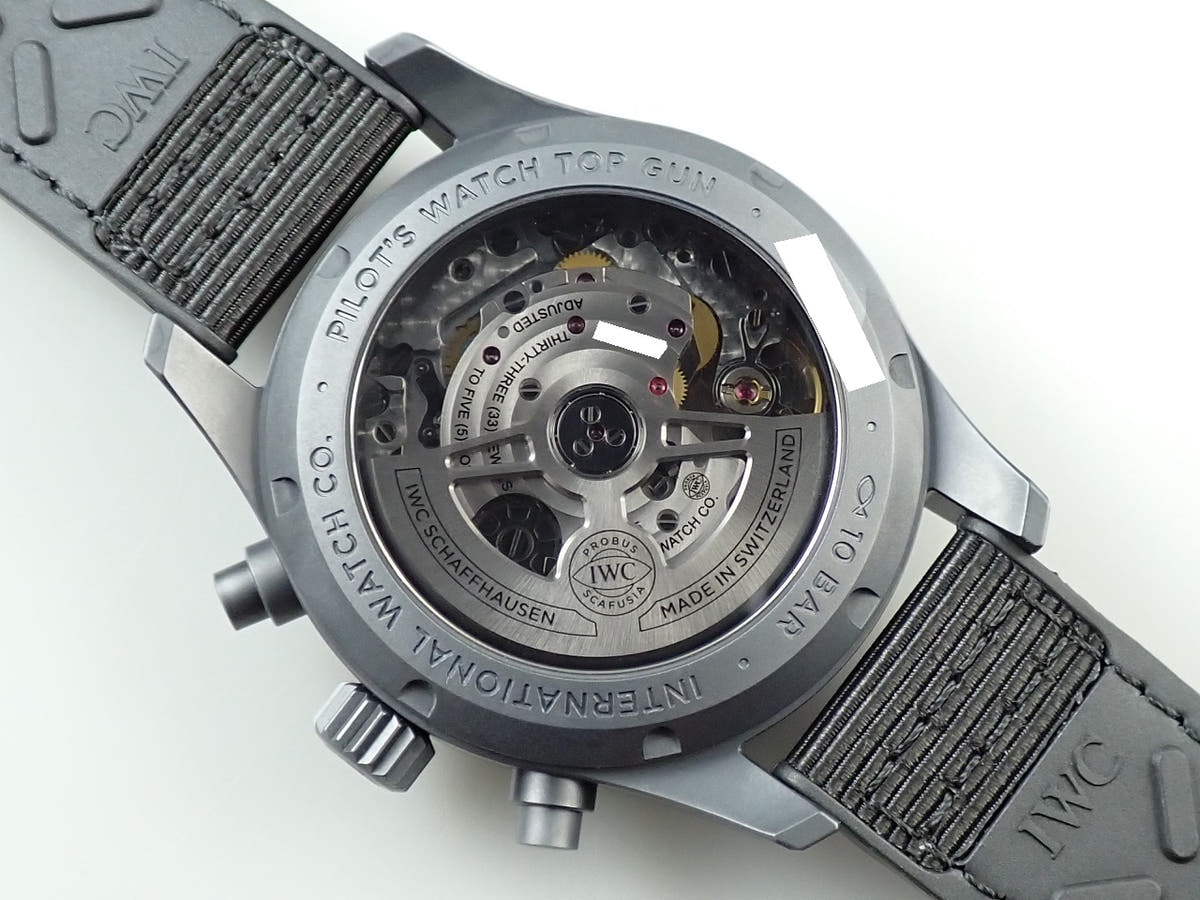 IWC パイロット ウォッチ クロノグラフ トップガン セラタニウム Ref.IW388106 ブラック文字盤 未使用 P25A9J58
