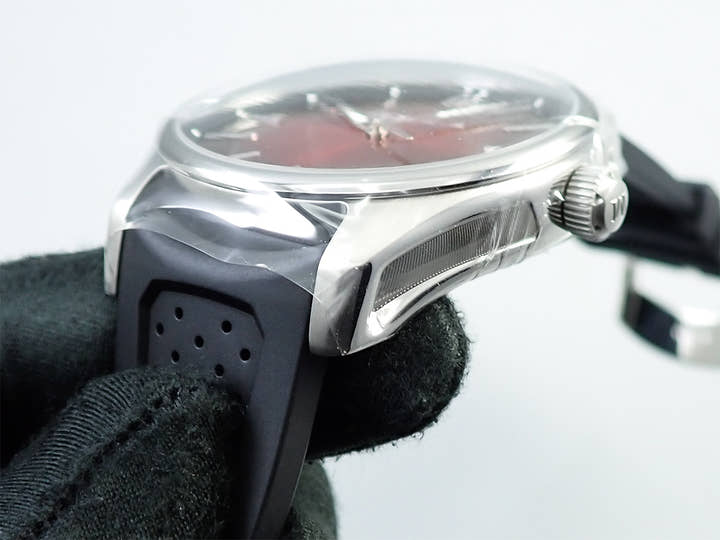 H.モーザー パイオニアセンターセコンド Ref.3200-1207 レッド・フュメ文字盤 未使用 6X45AKLX