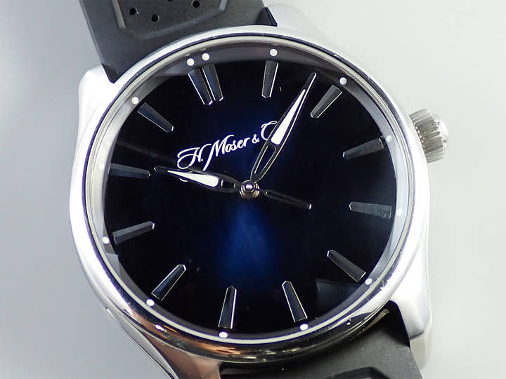 H.モーザー パイオニアセンターセコンド Ref.3200-1200 ミッドナイトブルーフュメ文字盤 中古 W7712377