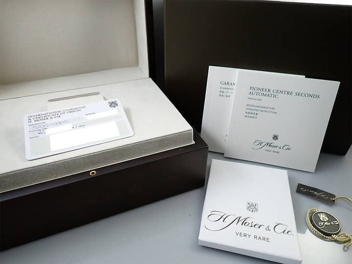 H.モーザー パイオニアセンターセコンド Ref.3200-0903 ミッドナイトブルーフュメ文字盤 中古 6Z299069