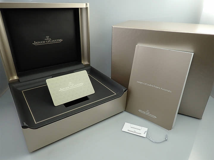 ジャガールクルト ポラリス オートマティック Ref.Q9008480 ブルー文字盤 美品 U2X9501P