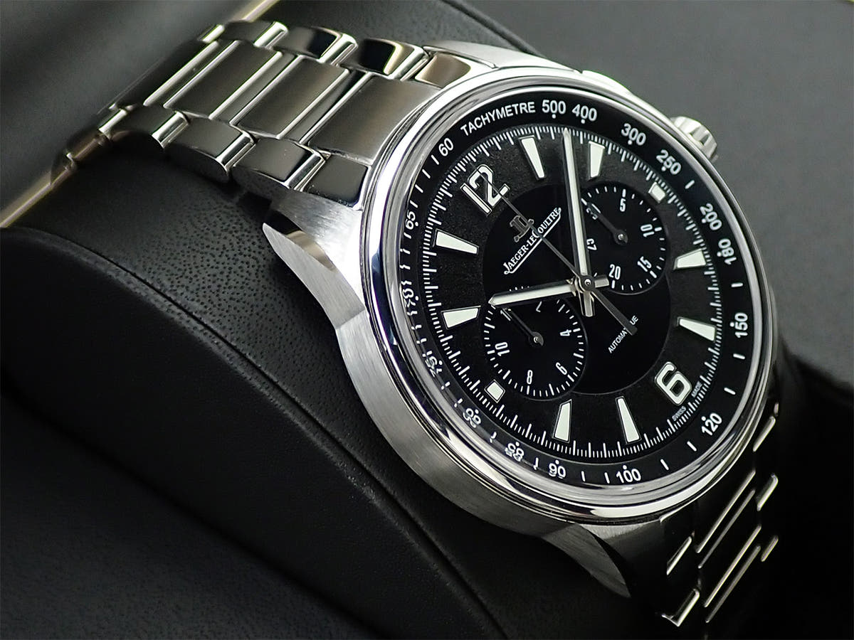 Jaeger-LeCoultre Polaris Chronograph Ref.Q9028471 Black Dial Good Condition LJ1238R2