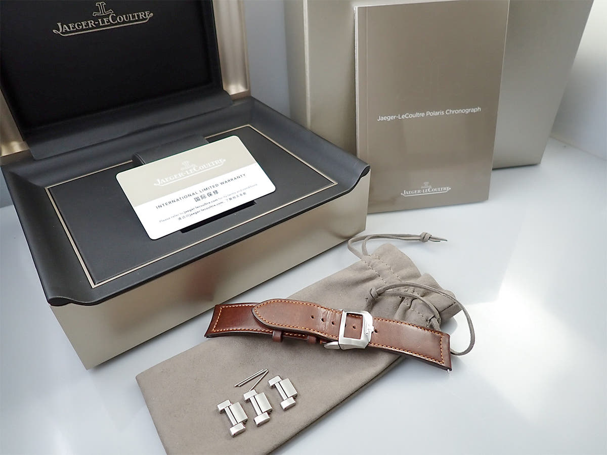 Jaeger-LeCoultre Polaris Chronograph Ref.Q9028471 Black Dial Good Condition LJ1238R2