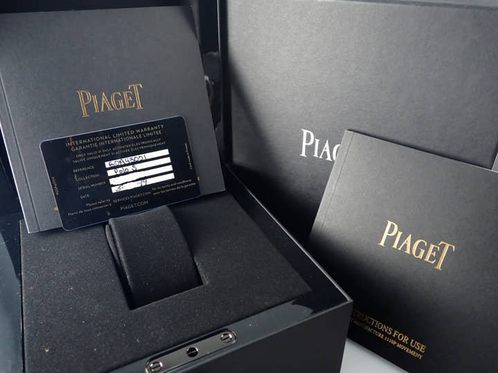 ピアジェ ポロS Ref.GOA43001 ブルー文字盤 中古 polo-2