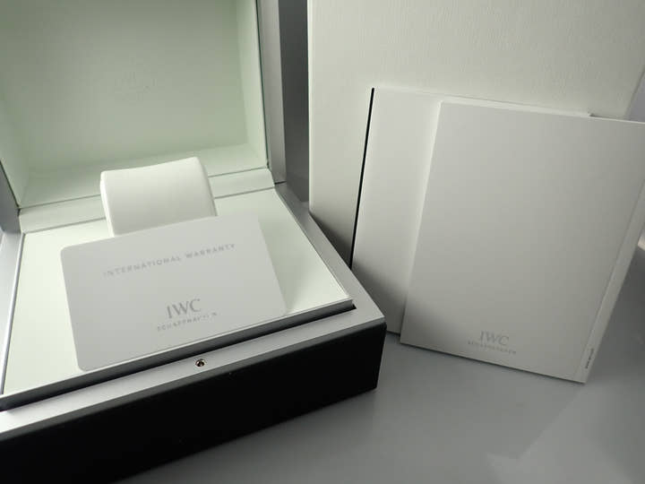 IWC ポルトギーゼ クロノグラフ Ref.IW371447 ブラック文字盤 極美品 Z0494798