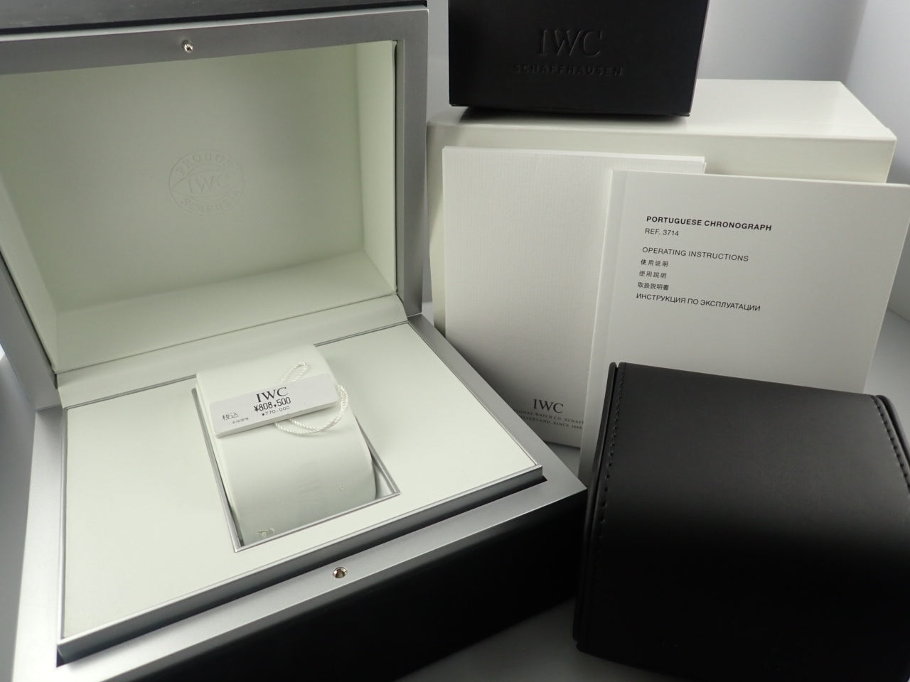 IWC Portuguese Chronograph &lt;Box and Others&gt;