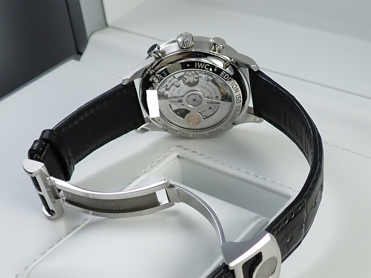 IWC ポルトギーゼ クロノグラフ Ref.IW371601 ブルー文字盤 中古 3TF9TVTF