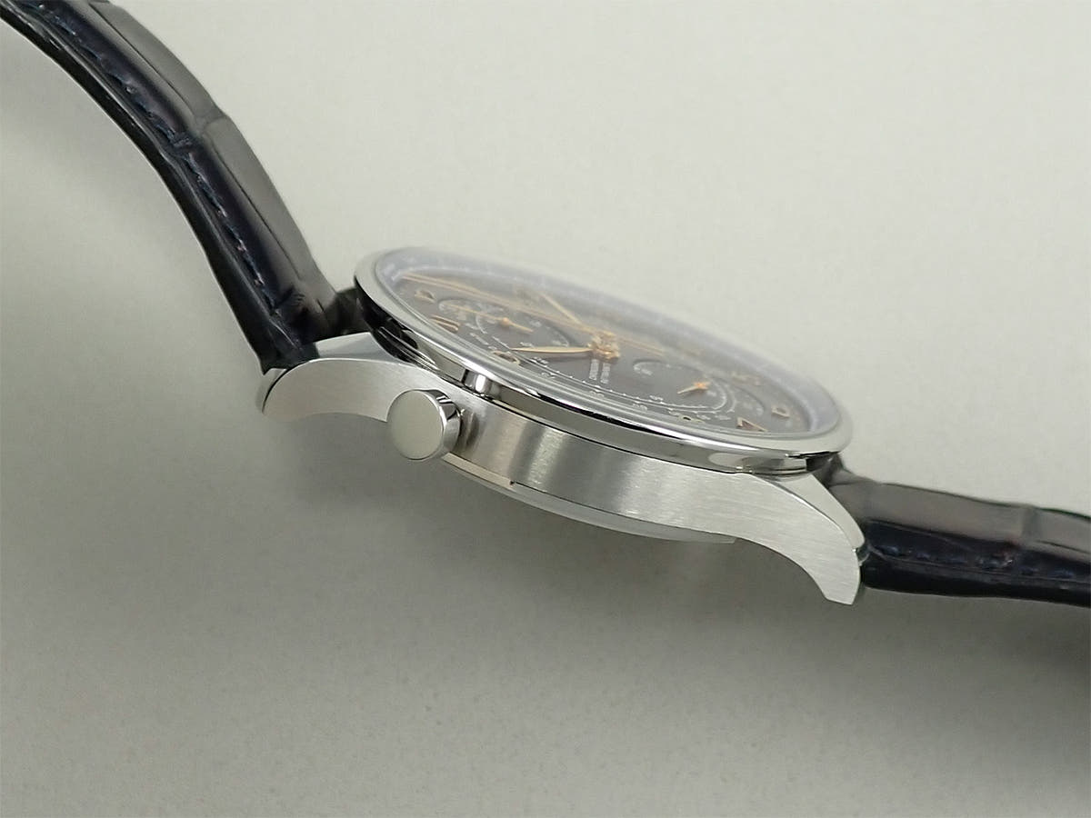 IWC ポルトギーゼ クロノグラフ ラトラパンテ ブティック ミラノ Ref.IW371222 ブルー文字盤 中古 8XA3JFYS