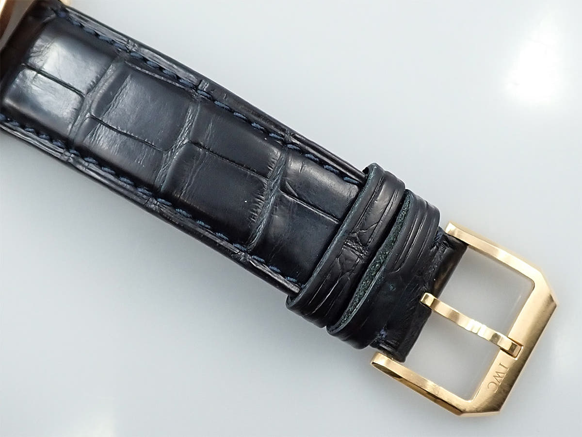 IWC  ポルトギーゼ クロノグラフ ラトラパンテ ブティック ミラノ Ref.IW371215 ブルー文字盤 中古 HA8F2ZRH