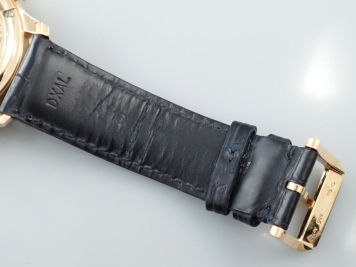 IWC  ポルトギーゼ クロノグラフ ラトラパンテ ブティック ミラノ Ref.IW371215 ブルー文字盤 中古 HA8F2ZRH