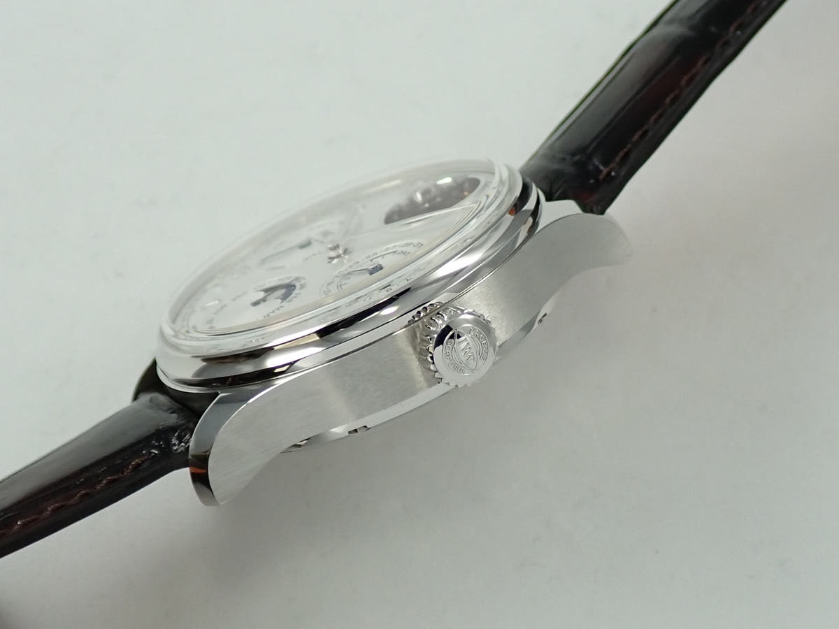 IWC ポルトギーゼ パーペチュアル カレンダー トゥールビヨン Ref.IW504505 シルバー文字盤 美品 3YY2ZJ23