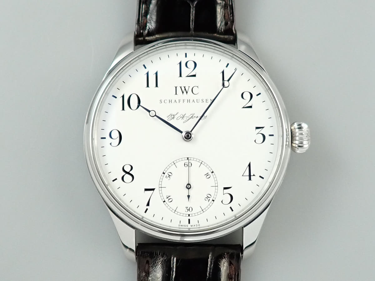 IWC ポルトギーゼ F.A.ジョーンズ Ref.IW544202 ホワイト文字盤 中古 UPP5X9ZU
