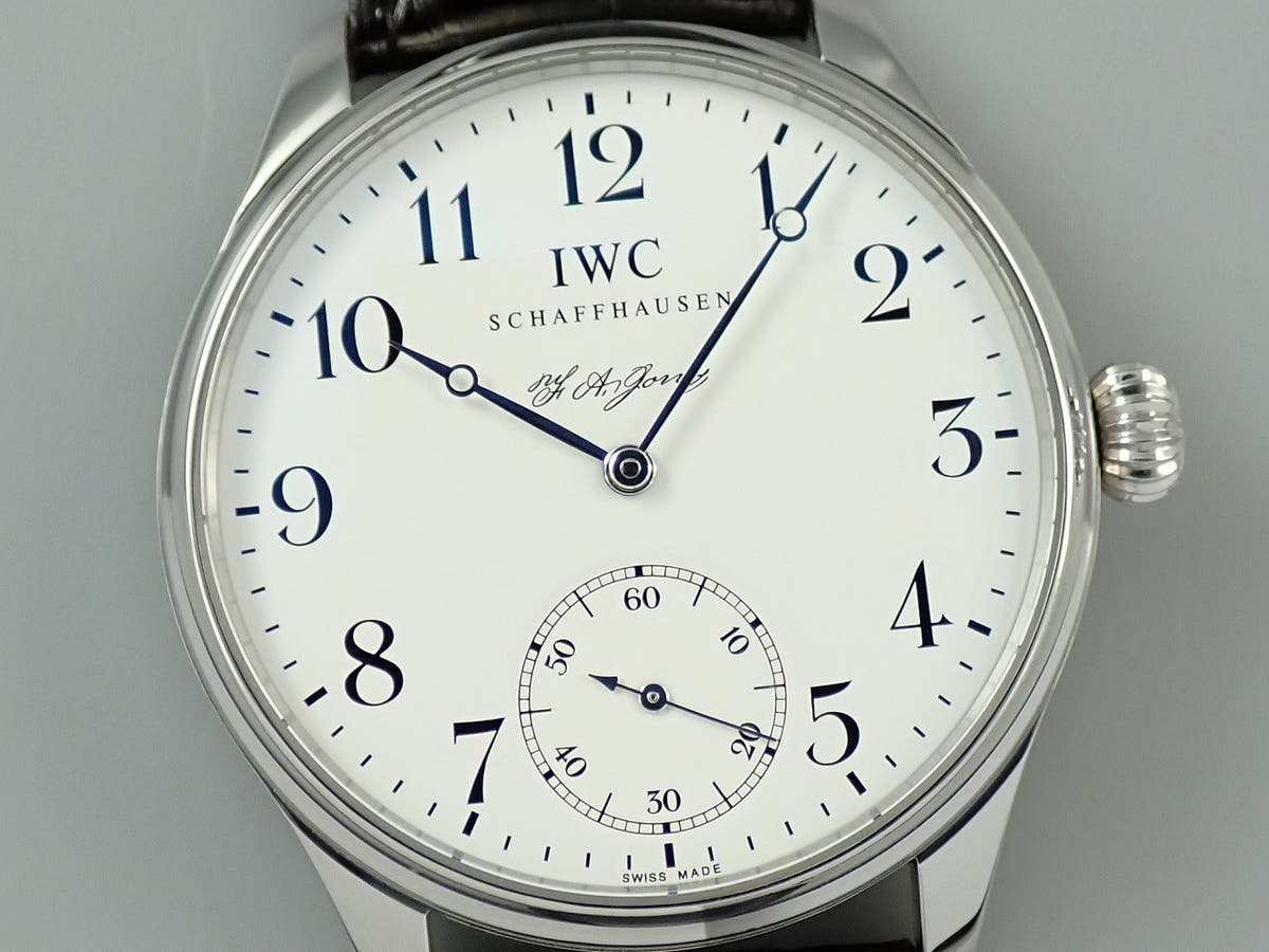 IWC ポルトギーゼ F.A.ジョーンズ Ref.IW544202 ホワイト文字盤 中古 UPP5X9ZU