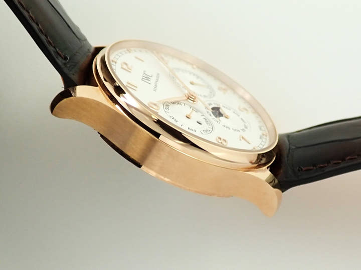 IWC ポルトギーゼ パーペチュアル カレンダー Ref.IW344202 シルバー文字盤 美中古 XA630333